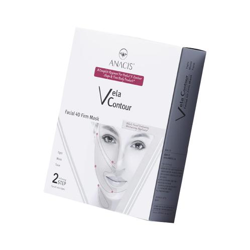 Velocontour Pump Mask 24.5g x 1 sheet, Perming Cream 7g x 1 ea Lifting Mask Cellulose Mask Eye Cream
